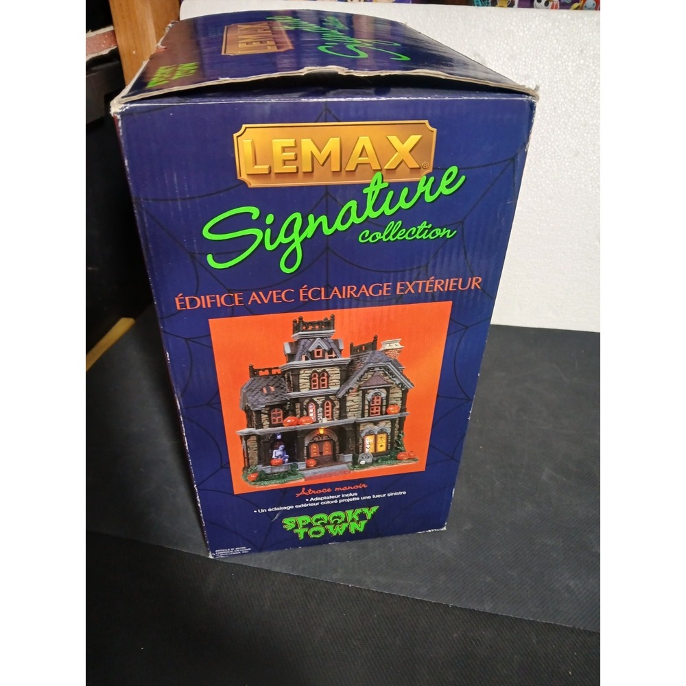 Lemax Spooky Town Witches Perch 2006 Signature Collection Retired & Rare WORKING - Picture 7 of 7